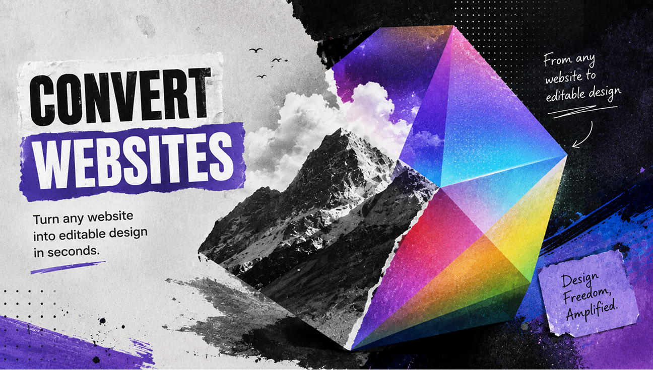 Convert websites graphic